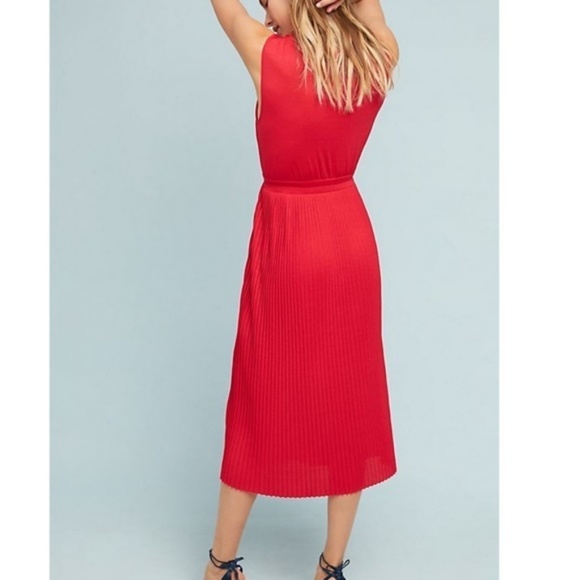 Anthropologie Tracy Reese Pleated Midi Dress - Picture 3 of 9